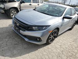 Honda Civic Sport Vehiculos salvage en venta: 2021 Honda Civic Sport