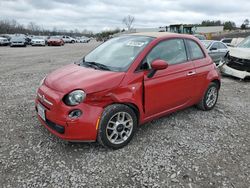 Salvage cars for sale from Copart Hueytown, AL: 2015 Fiat 500 POP