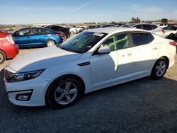 Vehiculos salvage en venta de Copart Antelope, CA: 2015 KIA Optima LX