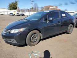 Salvage cars for sale from Copart New Britain, CT: 2013 Honda Civic LX