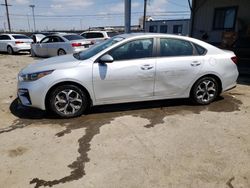 Salvage cars for sale from Copart Los Angeles, CA: 2021 KIA Forte FE