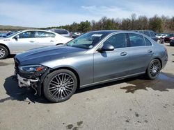 Salvage cars for sale from Copart Brookhaven, NY: 2022 Mercedes-Benz C 300 4matic