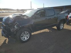 Salvage cars for sale at Colorado Springs, CO auction: 2021 Chevrolet Colorado LT