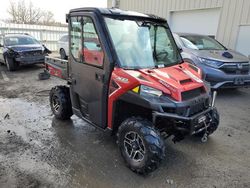 Salvage motorcycles for sale at Center Rutland, VT auction: 2016 Polaris Ranger XP 900 EPS