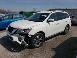 Nissan Pathfinder salvage cars for sale: 2018 Nissan Pathfinder S