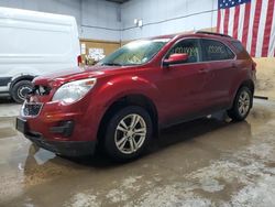 Salvage cars for sale from Copart Kincheloe, MI: 2012 Chevrolet Equinox LT