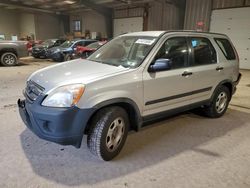 Salvage cars for sale at West Mifflin, PA auction: 2006 Honda CR-V LX