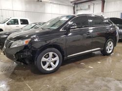 Salvage cars for sale at Franklin, WI auction: 2010 Lexus RX 350