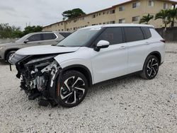 Salvage cars for sale at Opa Locka, FL auction: 2024 Mitsubishi Outlander SE