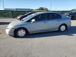 Honda Civic Hybrid salvage cars for sale: 2006 Honda Civic Hybrid