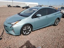 Toyota salvage cars for sale: 2017 Toyota Prius