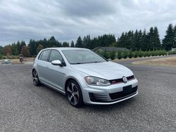 Salvage cars for sale at Portland, OR auction: 2017 Volkswagen GTI S