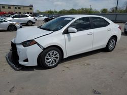 Vehiculos salvage en venta de Copart Wilmer, TX: 2017 Toyota Corolla L