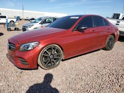 Salvage cars for sale at Phoenix, AZ auction: 2021 Mercedes-Benz C300