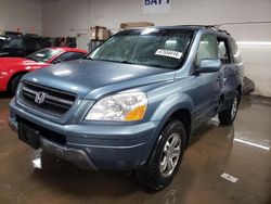 Honda salvage cars for sale: 2005 Honda Pilot EXL