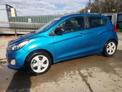 Chevrolet Spark ls salvage cars for sale: 2020 Chevrolet Spark LS