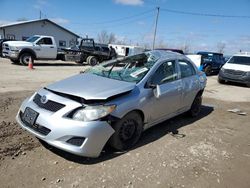 Vehiculos salvage en venta de Copart Pekin, IL: 2010 Toyota Corolla Base