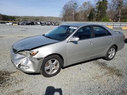Salvage cars for sale at Concord, NC auction: 2004 Toyota Camry SE