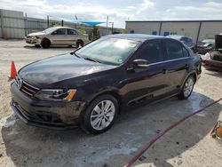 Volkswagen Jetta TDI salvage cars for sale: 2015 Volkswagen Jetta TDI