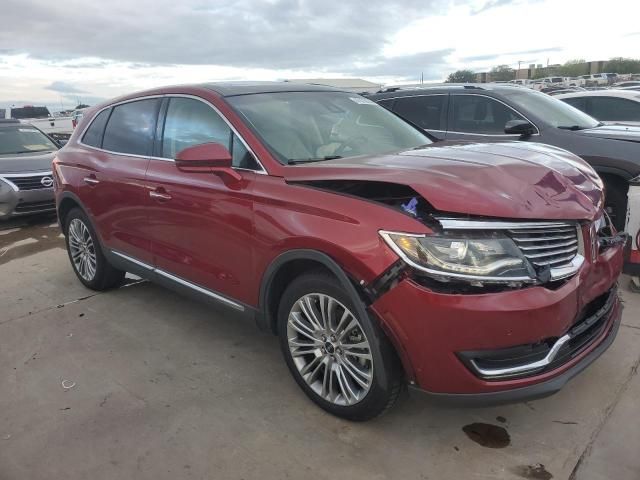 2018 Lincoln MKX Reserve