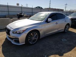 Infiniti Vehiculos salvage en venta: 2018 Infiniti Q50 Luxe