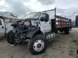 Salvage cars for sale from Copart Riverview, FL: 2022 Ford F750 Super Duty