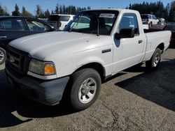 Salvage cars for sale from Copart Arlington, WA: 2010 Ford Ranger