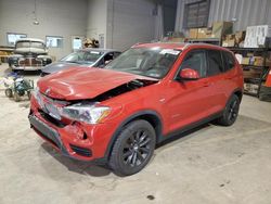 Salvage cars for sale from Copart West Mifflin, PA: 2016 BMW X3 XDRIVE28I