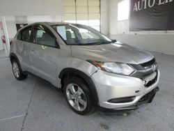 Honda salvage cars for sale: 2016 Honda HR-V LX