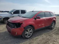 Salvage SUVs for sale at auction: 2012 Ford Edge Limited