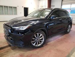 Salvage cars for sale at Angola, NY auction: 2019 Infiniti QX50 Essential