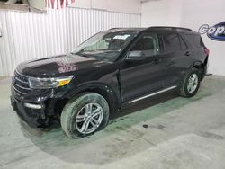 Salvage cars for sale at Tulsa, OK auction: 2023 Ford Explorer XLT