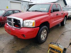 Dodge Dakota salvage cars for sale: 2006 Dodge Dakota Quad SLT