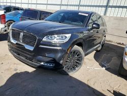 Salvage cars for sale from Copart Albuquerque, NM: 2021 Lincoln Aviator Reserve