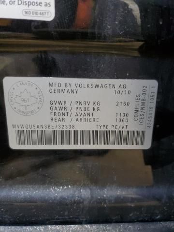 2011 Volkswagen CC VR6 4MOTION