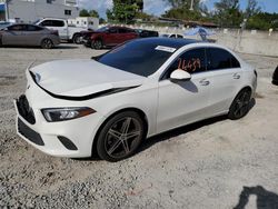 Salvage cars for sale at Opa Locka, FL auction: 2021 Mercedes-Benz A 220