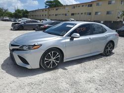 Salvage cars for sale from Copart Opa Locka, FL: 2020 Toyota Camry SE