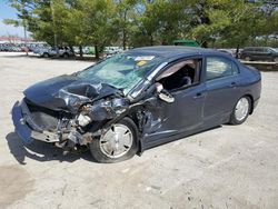 Honda Civic Hybrid salvage cars for sale: 2007 Honda Civic Hybrid