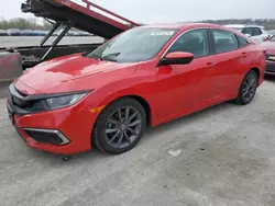 Honda salvage cars for sale: 2021 Honda Civic EX