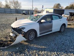 Salvage cars for sale at Mebane, NC auction: 2017 Ford Fusion S