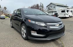 Salvage cars for sale from Copart Sacramento, CA: 2015 Chevrolet Volt