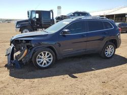 Salvage cars for sale at Phoenix, AZ auction: 2016 Jeep Cherokee Limited
