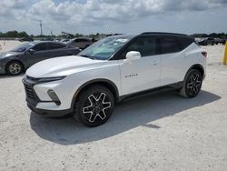 Salvage cars for sale at Arcadia, FL auction: 2024 Chevrolet Blazer RS