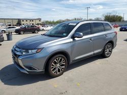 Salvage cars for sale from Copart Wilmer, TX: 2016 Mitsubishi Outlander SE