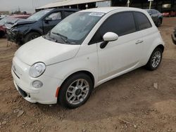 Salvage cars for sale from Copart Phoenix, AZ: 2013 Fiat 500 POP