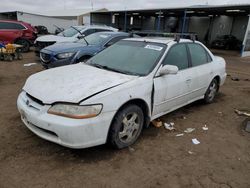 Salvage cars for sale at Brighton, CO auction: 1998 Honda Accord EX