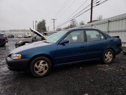 Toyota Corolla VE salvage cars for sale: 1998 Toyota Corolla VE