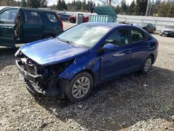 Salvage cars for sale from Copart Graham, WA: 2021 Hyundai Accent SE