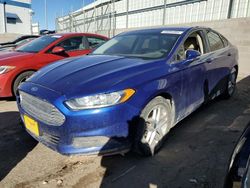 Ford Fusion Vehiculos salvage en venta: 2016 Ford Fusion SE
