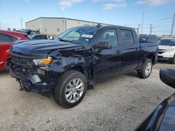 Salvage cars for sale from Copart Haslet, TX: 2022 Chevrolet Silverado C1500 Custom